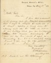Letter requisitioning Georgetown University buildings in 1862