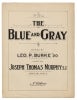 The Blue and Gray, front cover