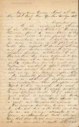 Handwritten petition, page 1
