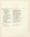 Map of campus, 1966, list of buildings