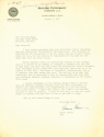 Letter from Warner Lawson (Dean, Howard University) to Margaret Bonds, dated October 3, 1955