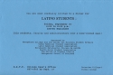 Dinner Invitation to Latino Students, showing invitation text