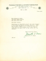Letter from the National Concert and Artists Corporation to Margaret Bonds, dated May 3, 1950