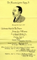 Poster for Mary Lou Williams's MLK Concert