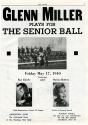 Poster for Senior Ball feat. Glenn Miller, 1940