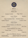 Menu from Georgetown College New Year Welcome Banquet