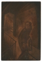 Mezzotint plate from The Ballad of Reading Gaol