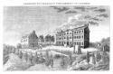 Georgetown University campus in 1829