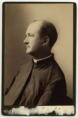James Pye Neale, S.J. Graduated from Georgetown in 1859 and former Georgetown professor.