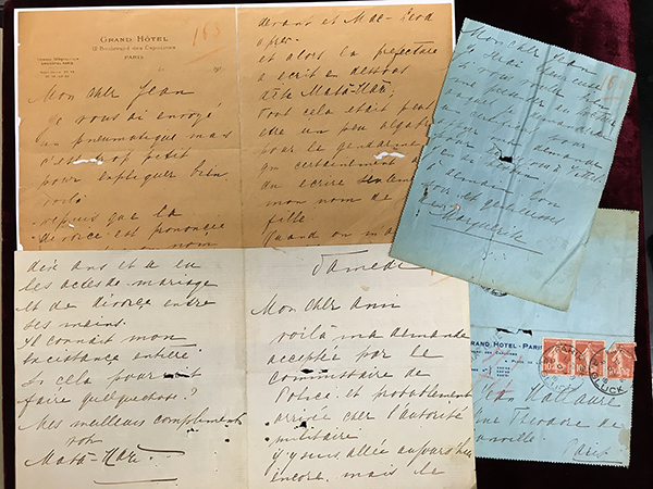 Letters from Mata Hari 