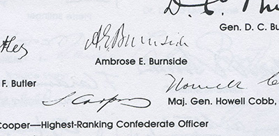 Sample of Burnside Signature