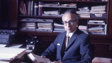 Joseph Jeffs in his office in 1969.