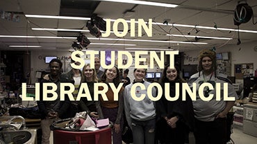 John Student Library Council 2023, homepage