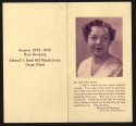 Margaret Bonds Promotional Brochure for the 1935/36 concert season, front