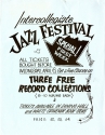 Advertisement for 1960 Jazz Fest
