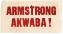 “Armstrong Akwaba!” printed broadside