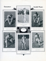 a page containing portraits of six Hoya Standouts of the 1934 team, from the Georgetown vs NYU Game Program, 1934