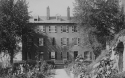 Gervase Hall and the Infirmary Garden seen from the east, 1900