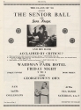 Announcement for the Class of 1938 Senior Ball with Gene Krupa and his Band, The Hoya, May 4, 1938