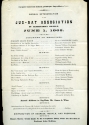 Jug-Rat Association “Annual Extermination” program, 1863