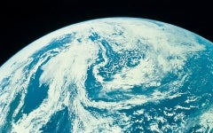 Earth as seen from space