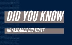 Did you know HoyaSearch did that?