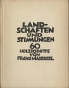 Landschaften und stimmungen: 60 holzschnitte von Frans Masereel, front cover