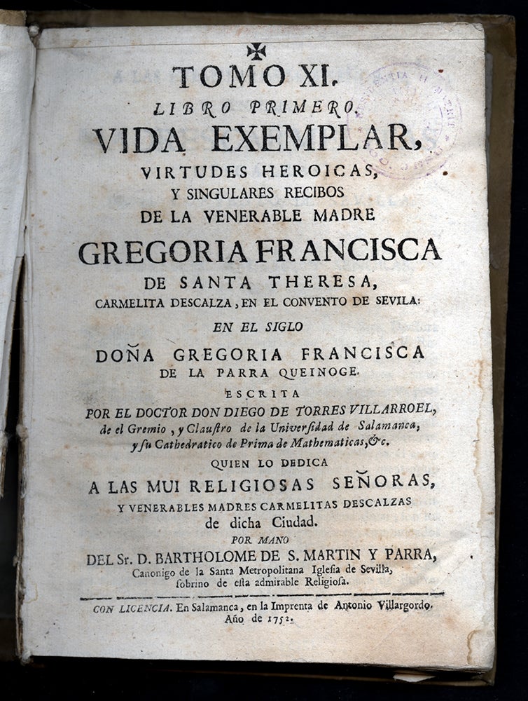 500 Years of Teresa de Ávila  Georgetown University Library