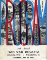 1964 Crew Media Guide and program from the Dad Vail Regatta, Schuylkill River, Philadelphia, May 12, 1962