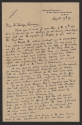 Letter from the popular British author of thrillers Dennis Wheatley to Summers, August 19, 1935