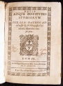 "Ratio Studiorum", 1586.