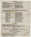 Commencement Program, 1817, back