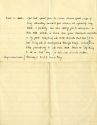 The last page of an early letter from Michael Richey to his family written in 1940 from his first ship