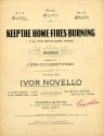 Sheet Music Keep the Home Fires Burning