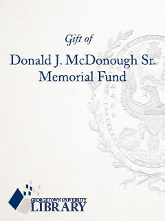 Donald J. McDonough Sr. Digital Bookplate