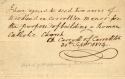 Charles Carroll of Carrollton (1737-1832) autograph document