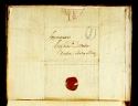 Letter from New York State Assembly to Stephen Decatur, envelope
