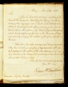 Letter from New York State Assembly to Stephen Decatur, page 1