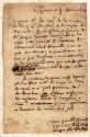 Saint Vincent de Paul (1581-1660) autograph document