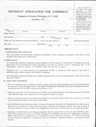 Printed application form, 1973