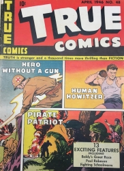 Front cover of color comic book