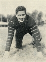 a black and white portrait of Harry “Babe” Connaughton, Tackle 1924-1926