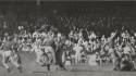 a black and white photograph of The Hoyas in action against Shenandoah in 1937, Ye Domesday Booke, 1938