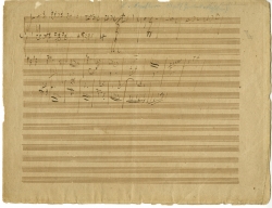 Beethoven Appassionata Sonata manuscript