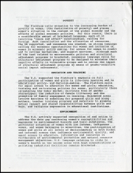 Overview of the Draft Platform for Action, page 4