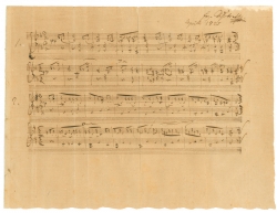 Schubert "Zwei Deutsche Tanze" manuscript