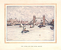 The Tower and the Tower Bridge, an illustration from A Wanderer in London