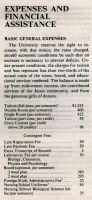 Basic General Expenses. Georgetown University Bulletin, 1974-1975