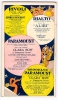 Gotham Life: The Official Metropolitan Guide, back cover, showing advertisements for local music clubs