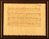 Autograph Manuscript of "Zwei deutscher Tänze, DEUTSCHE 841"